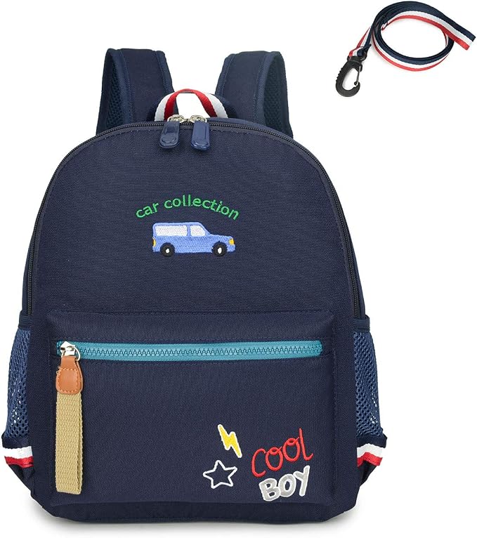 willikiva Cartoon Bus 12 Kindergarten Backpack by willikiva