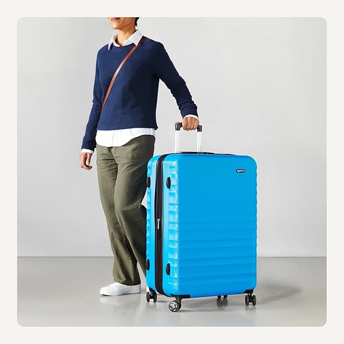 Amazon Basics 30" Hardside Large Checked Luggage, Hardshell Suitcase - Image 3