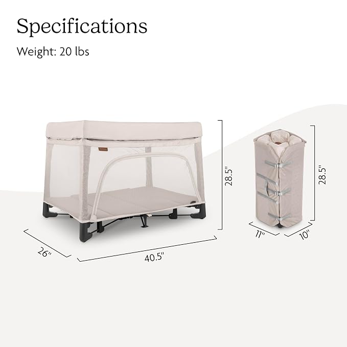 UPPAbaby Remi Playard | Deluxe 3-in-1 Portable Playard, Bedside Bassinet + - Image 6