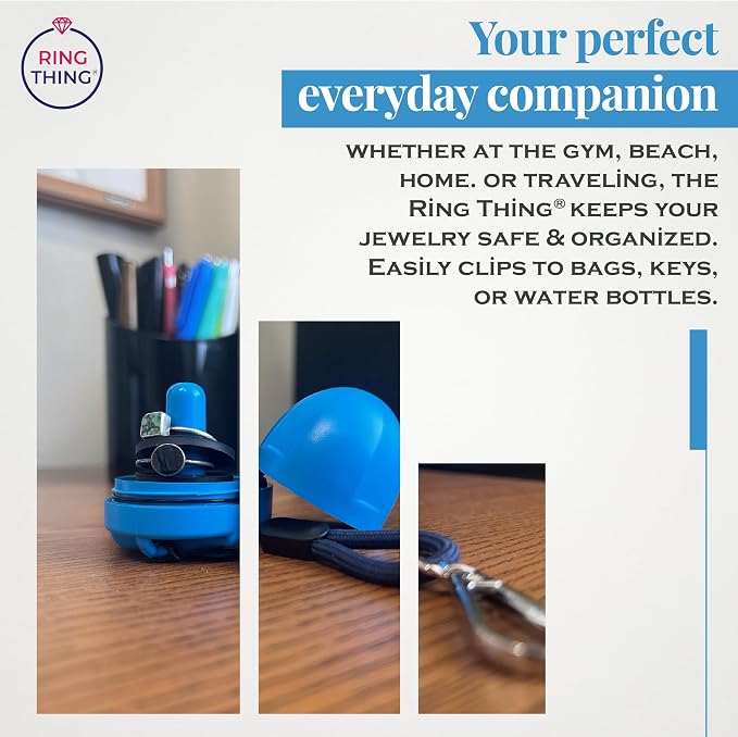 RING THING - Ring Holder Keychain, Jewelry Organizer and Storage, Portable - Image 4