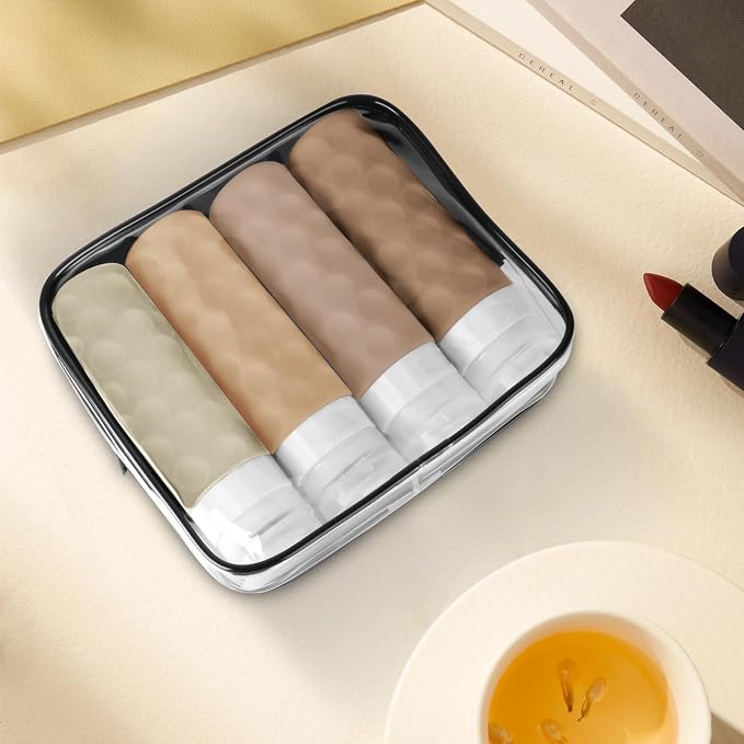 Travel Bottles for Toiletries, BPA Free Leak Proof Premium Silicone Bottles - Image 7