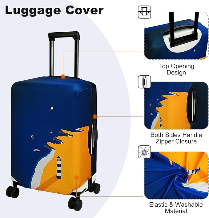 HYPER VENTURE Washable Luggage Cover - Image 3