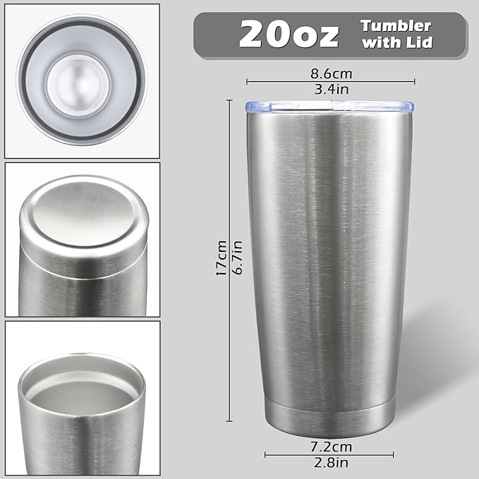 20oz Tumbler Bulk Stainless Steel Tumblers - Image 5