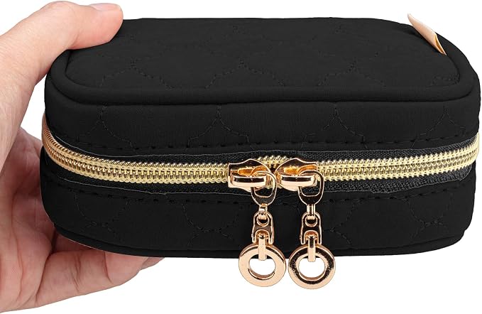 Teamoy Mini Jewelry Travel Case, Storage Organizer Bag - Image 6