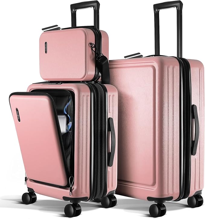 Luggage Sets 3 Piece, 22 Inch Carry on Luggage and 28 Inch Suitcases by TravelArim