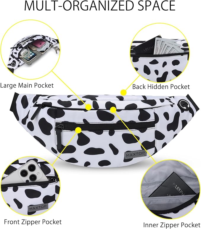 MAXTOP Large Crossbody Fanny Pack - Image 3