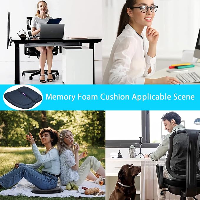 Gel Seat Cushion Orthopedic Lightweight Folding Seat Cushion - Image 6