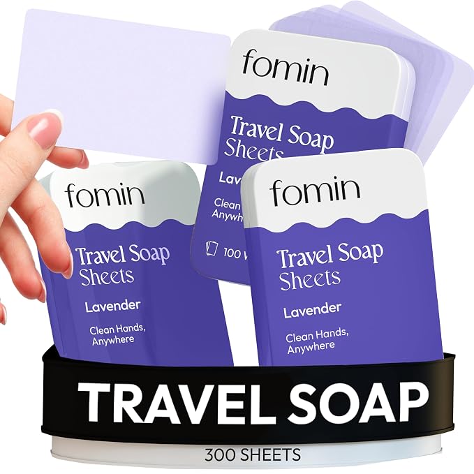 FOMIN - Antibacterial Paper Soap Sheets Tin by FOMIN