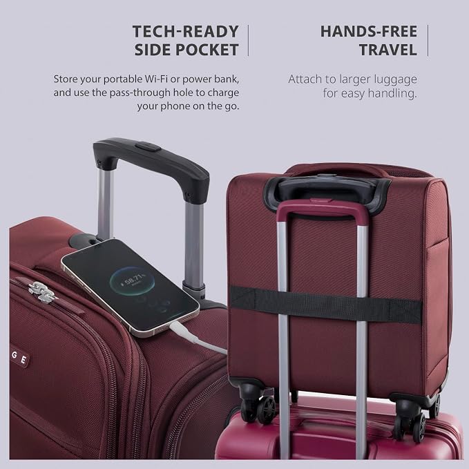 Verage Underseat Carry On Luggage - Image 5