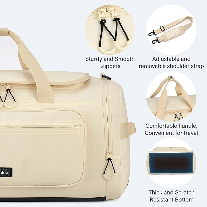 Large Travel Duffle Gym Bag - Image 6