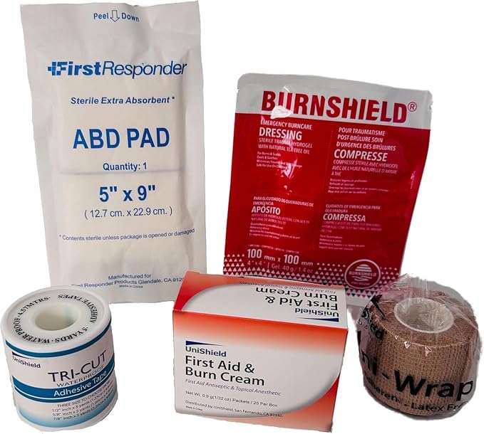 4-Shelf Metal 1st Aid Cabinet Class A, Large Capacity First Aid Wall Mount - Image 8