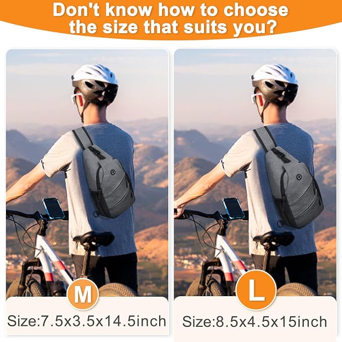 Crossbody Bags for Women Men Trendy Sling Bag Bakpack Casual Chest Bag - Image 6