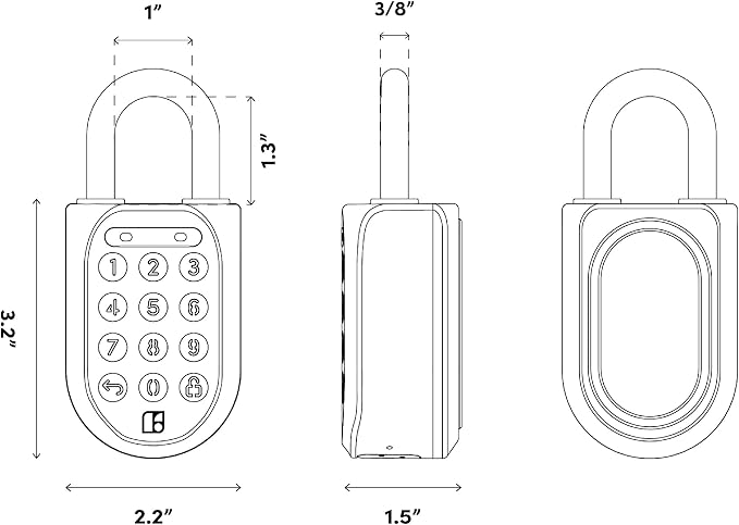 igloohome New Smart Padlock 2, The Toughest Smart Padlock – Generate Access - Image 7
