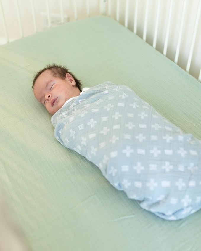Crane Baby Fitted Sheet, Soft Cotton Fitted Sheet - Image 4
