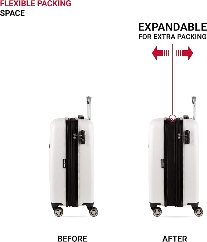 SwissGear 7272 Energie Expandable Hardside Luggage - Image 5