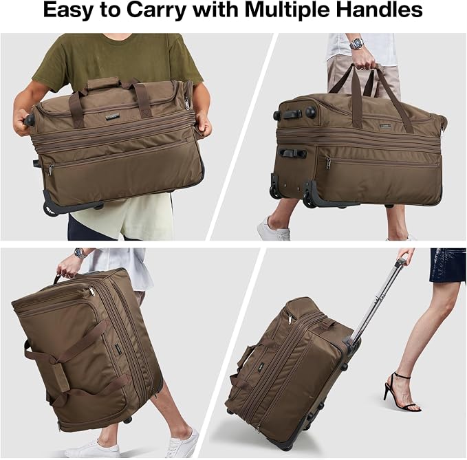 Hanke Large Expandable checked Luggage Suitcases - Image 3