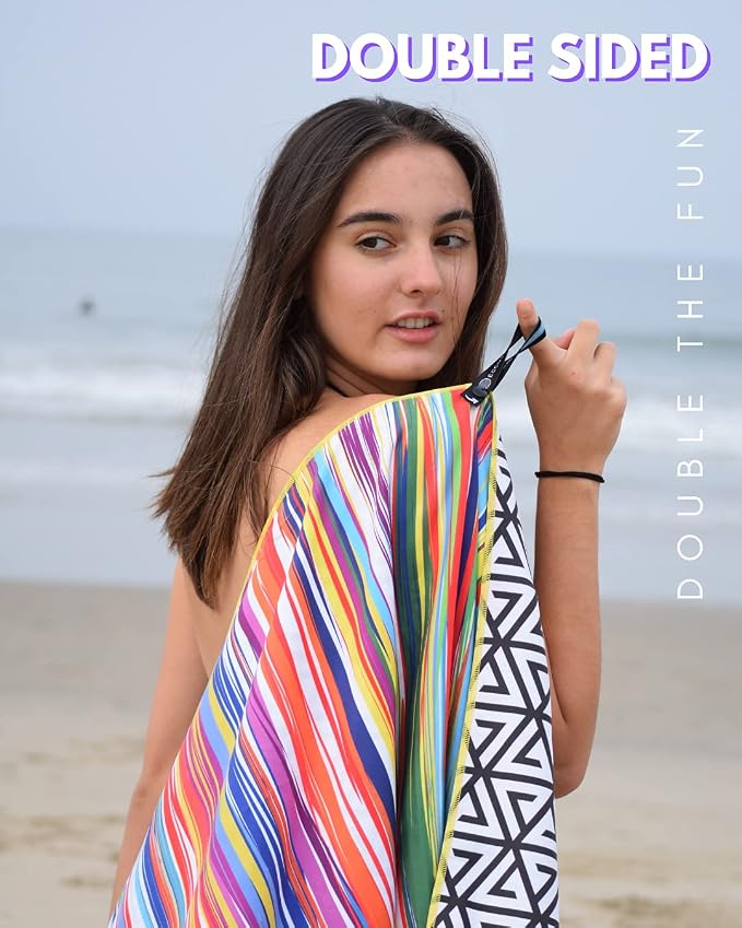 ECCOSOPHY Microfiber Beach Towel - Image 5
