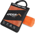 APEXUP Microfiber Travel Towel, Ultra Absorbent Quick Dry Towels, Lightweight by APEXUP