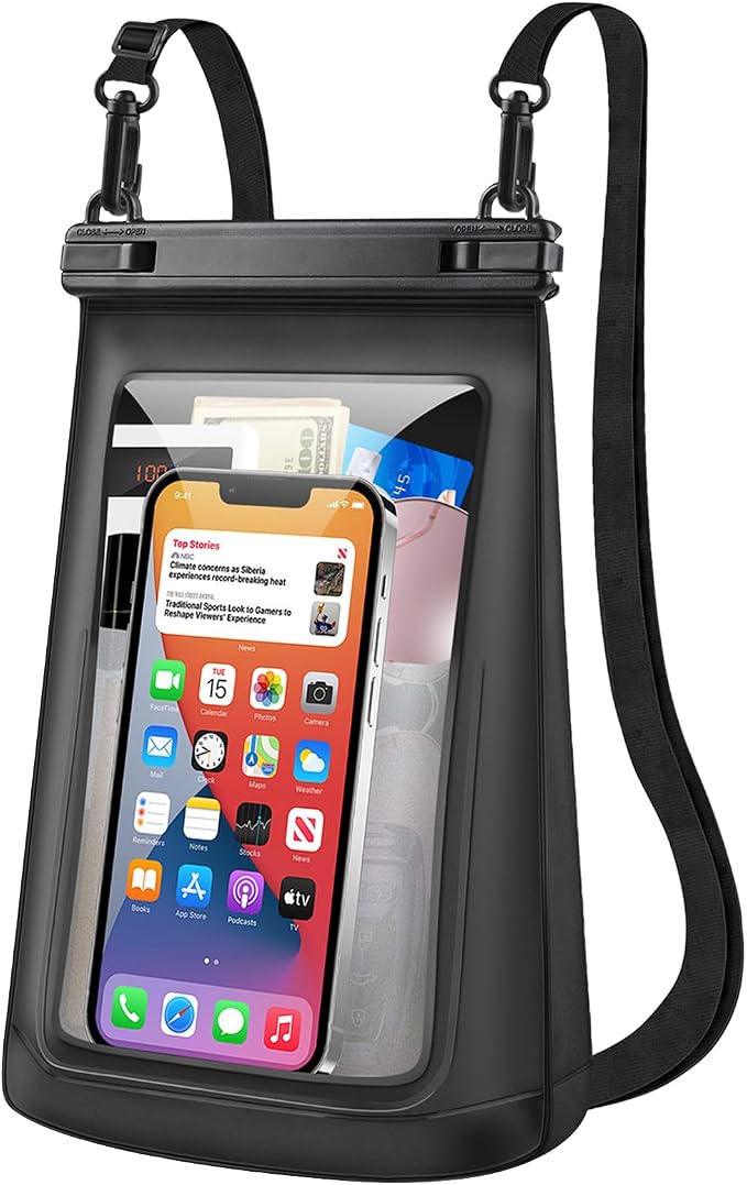 2L Large Waterproof Phone Pouch by PEDVSTY