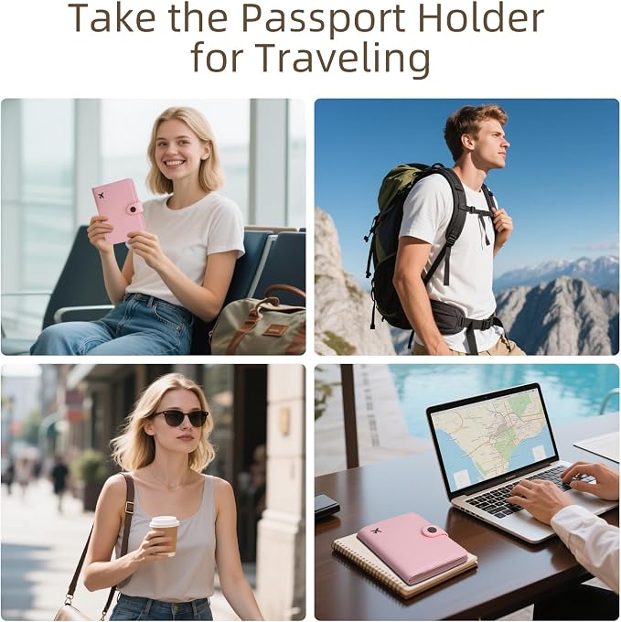 ZOPPEN Passport Holder Women, Passport Cover Travel Wallet Rfid Blocking - Image 7