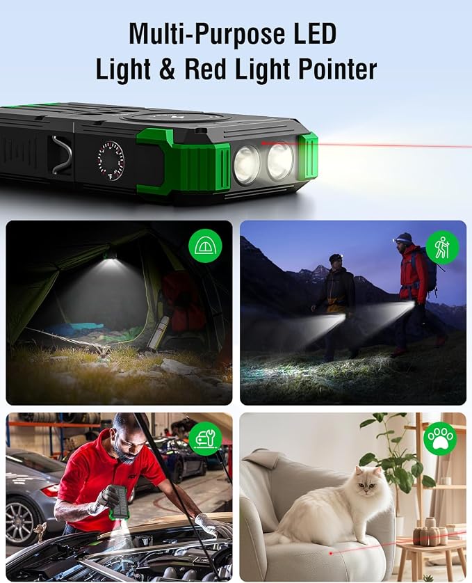 Solar Charger Power Bank, 42800mAh Wireless Portable Charger - Image 5
