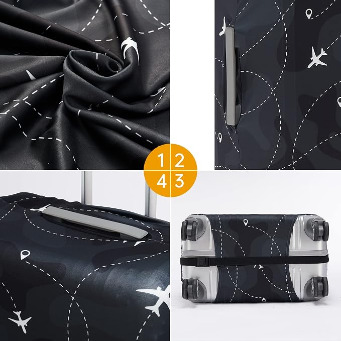 Travelkin Luggage Cover For Suitcase Tsa Approved, Suitcase Cover Protector - Image 8