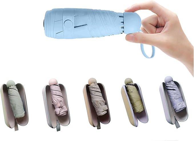 BAODINI Travel Mini Umbrella for Purse by BAODINI