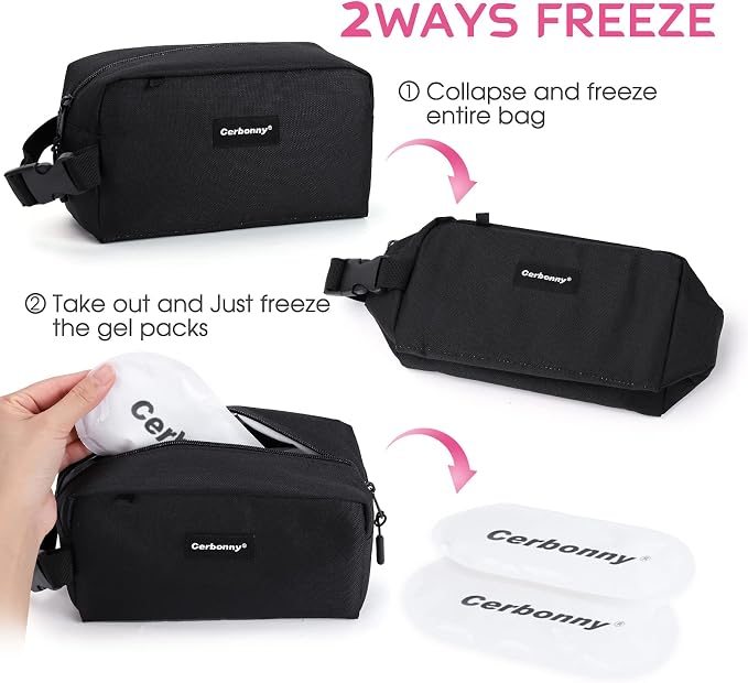 Cerbonny Cooler Bag Freezable Lunch Bag - Image 4