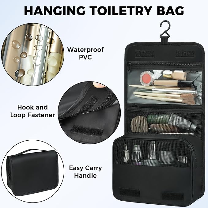 BAGAIL 9 Set Packing Cubes Luggage Packing Organizers - Image 5