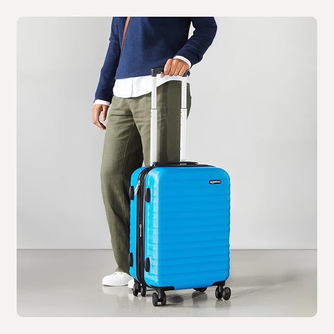 Amazon Basics 21" Hardside Carry-On Luggage, Hardshell Suitcase - Image 3