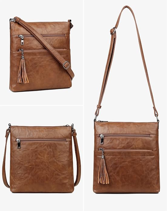 MASINTOR Crossbody Purses for Women, Adjustable Strap Shoulder Bag - Image 5