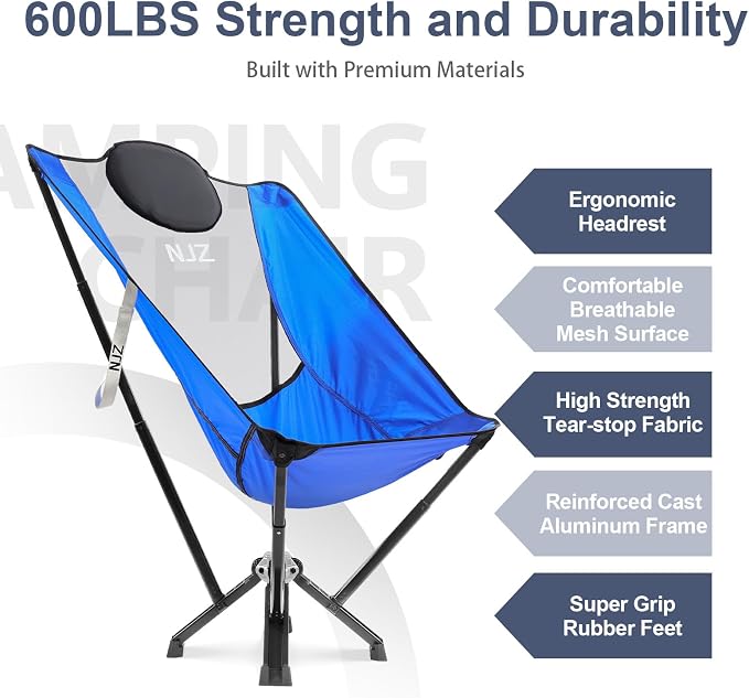 High Back Camping Chairs for Adults - Image 5