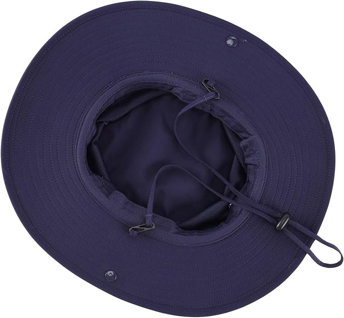 Home Prefer UPF50+ Mens Sun Hat Wide Brim Fishing Hat Sun Protection Beach - Image 4
