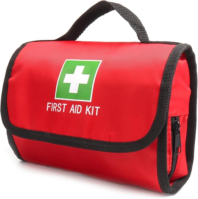 First Aid Bag Tote Empty Small First Aid Kit Bag Outdoor Travel Rescue Pouch by Jipemtra