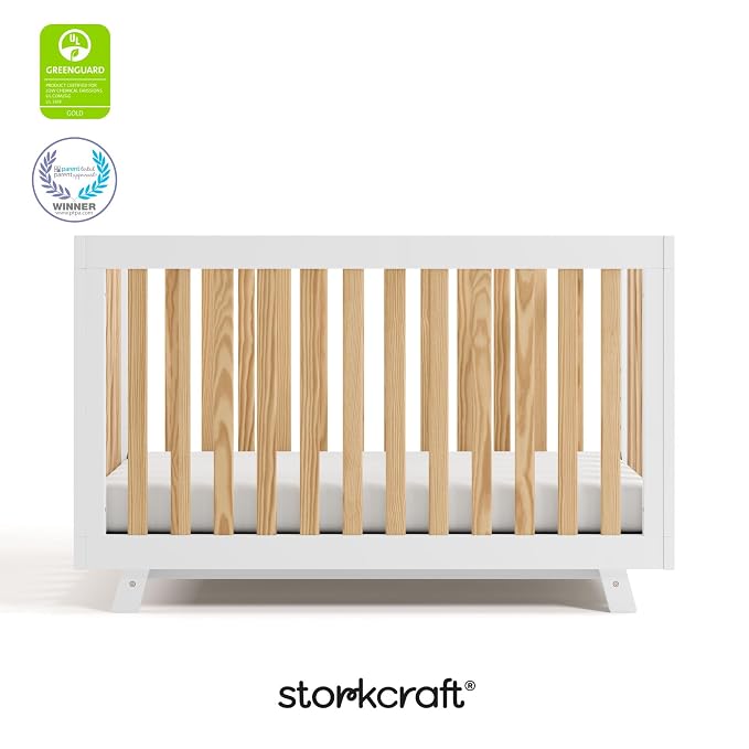 Storkcraft Beckett Grow-with-Me Convertible Crib – GREENGUARD Gold Certified - Image 8