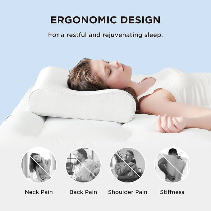 Bedsure Cervical Neck Support Pillow - Image 3