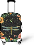 Dragonfly Luggage Cover for Womenn Girl Anti-Scratch Suitcase Covers Fit 30-32 by Dremagia