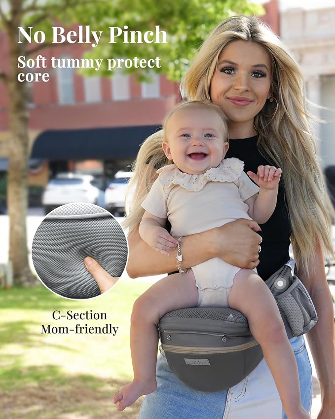 MOMTORY Carryall™ Pro Baby Carrier, Safety-Certified 6-in-1 Baby Carrier - Image 4