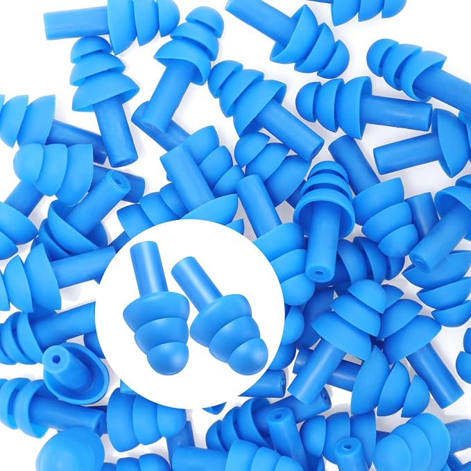 TrelaCo 200 Pairs Silicone Ear Plugs Soft Reusable Waterproof Ear Plugs - Image 8