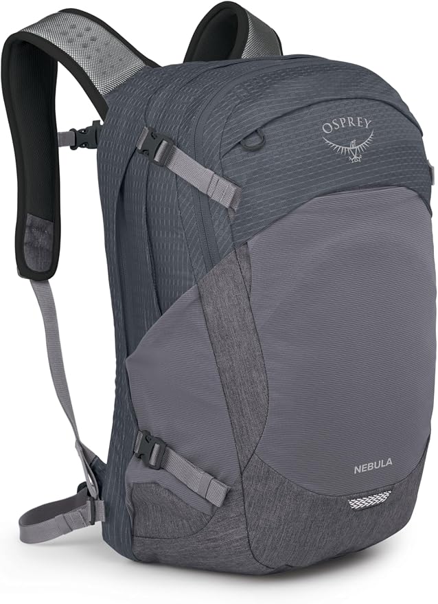 Osprey Nebula Commuter Backpack, Tungsten Soundwave/Grey Heather by Osprey