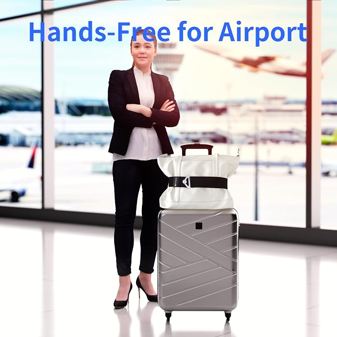 Luggage Straps for Suitcases Add a Bag Luggage Strap, 2-in-1 Travel Belt for - Image 2