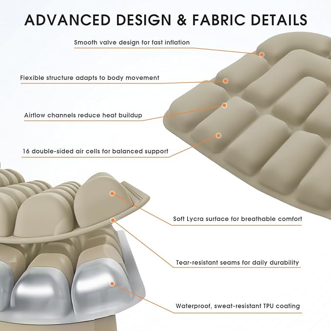 3D Inflatable Seat Cushion for Pressure Relief - Image 6