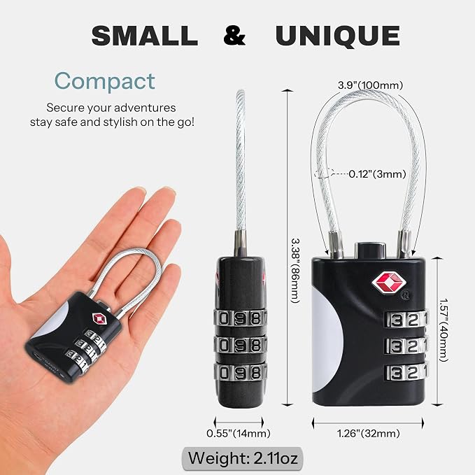 TSA Approved Luggage Locks - Image 2