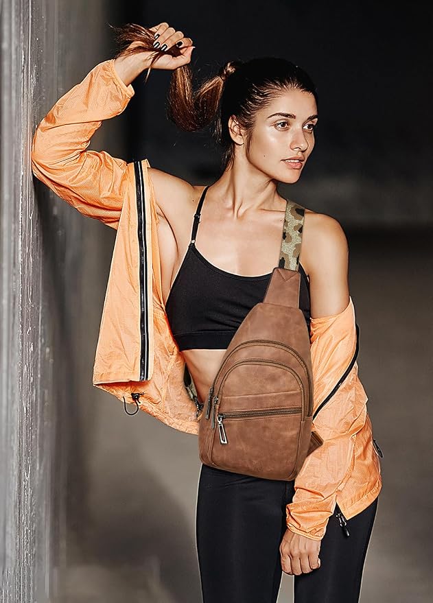 Sling Bag Crossbody Bags for Women Small Cross Body Bag Fanny Packs Chest Sling - Image 2