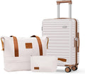 SHOWKOO Carry On Luggage Hardshell Lightweight Luggage Set, Suitcase by SHOWKOO