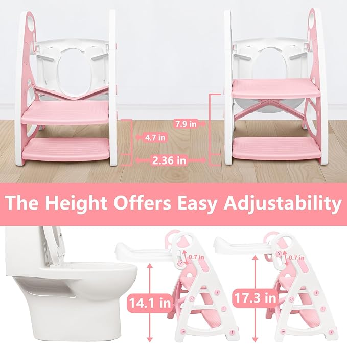 Potty Training Seat: 2 in 1 Design Potty Seat - Image 6