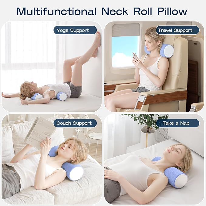 Neck Roll Cervical Pillow for Neck Pain Relief - Image 7