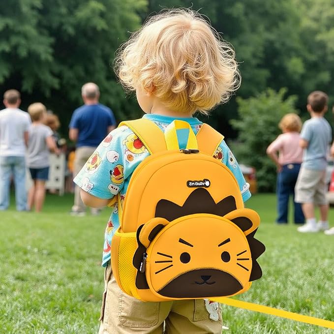 Padgene Toddler Backpacks Kids Preschool Backpack Waterproof Neoprene Animal - Image 2
