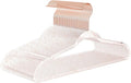 MIZGI Premium Clear Invisible Acrylic Hangers, Crystal Plastic Hangers by MIZGI