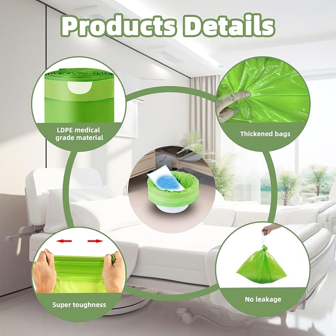 W&Y 50 Pack Commode Liners - Image 3